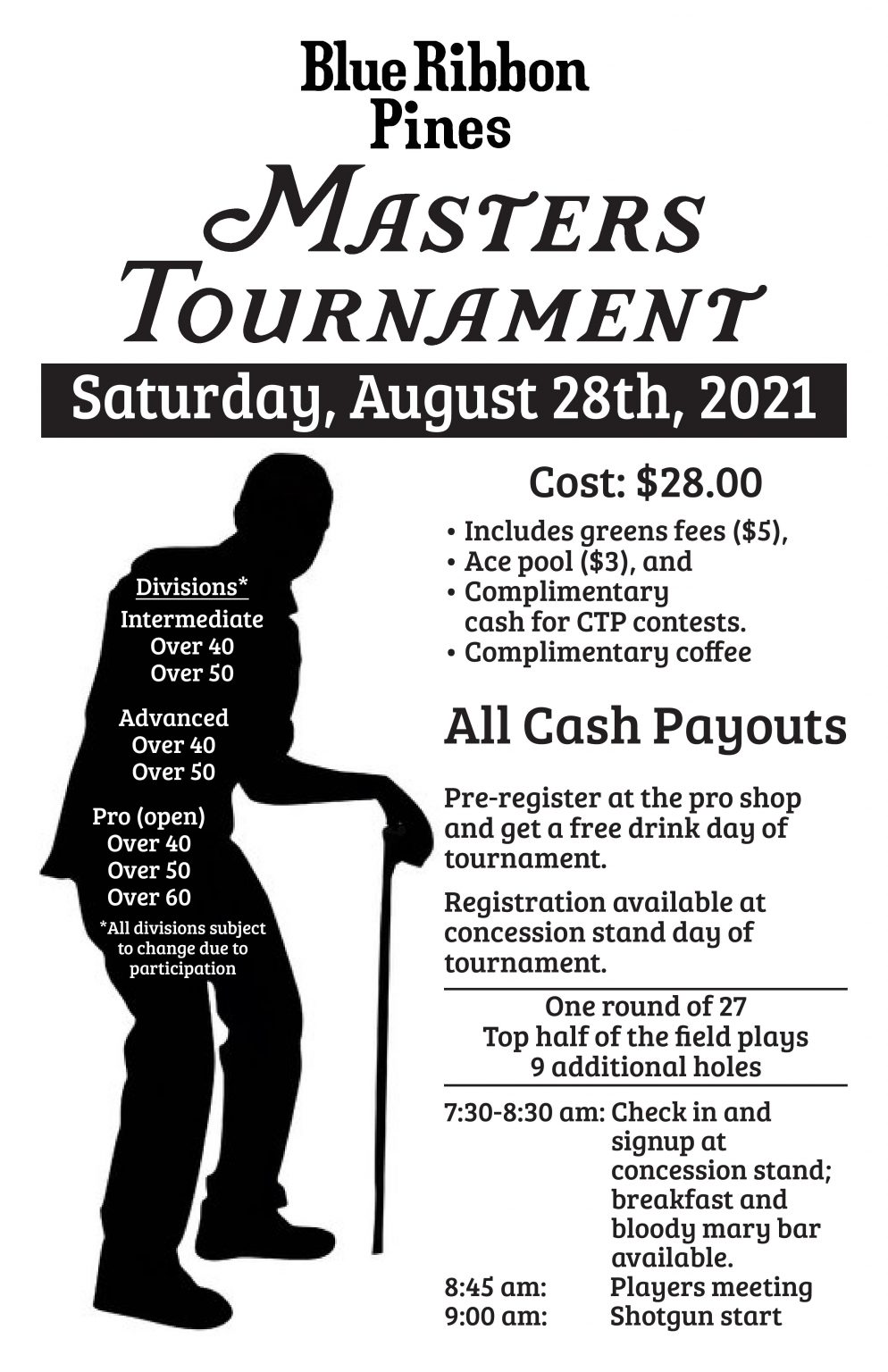 Masters Tournament Blue Ribbon Pines